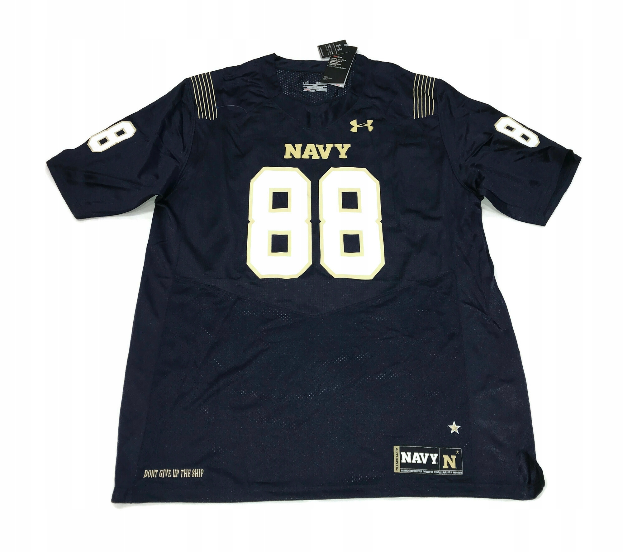 Tričko Authentic Jersey Navy Under Armour XL
