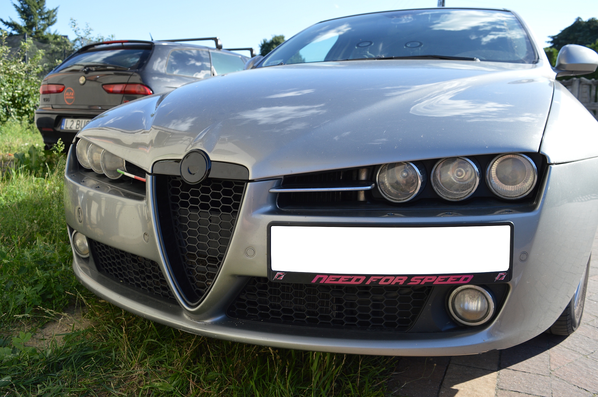 Grill atrapa plaster miodu Alfa Romeo 159 Siatka oryginalna Waga produktu z opakowaniem jednostkowym 0.5 kg