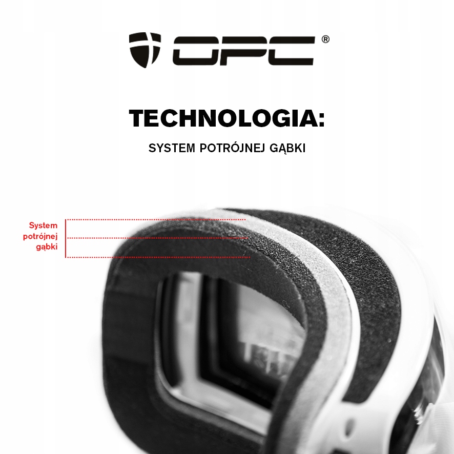 GOGLE NA NARTY SNOWBOARD OPC PERFORMANCE SNOWBIRD Kolor dominujący odcienie zieleni