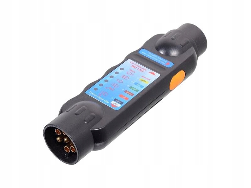 Tester 7-pinowych gniazd i wtyczek przyczep samochodowych 12V HADEX R099A