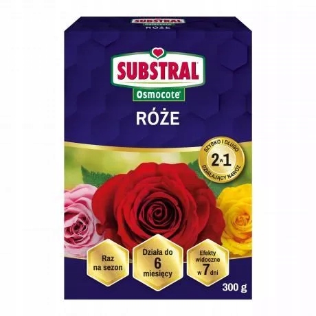 

Nawóz Substral Osmocote 2w1 do Róż 300g