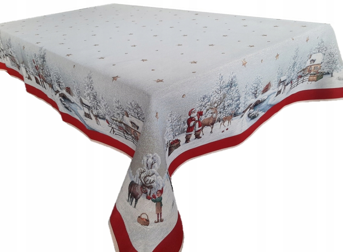 

Obrus Na Boże Narodzenie Mikołaj 140x240 cm 1151