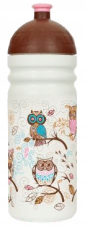 

Zdrowy Bidon Butelka na Rower Sóweczki 700ml