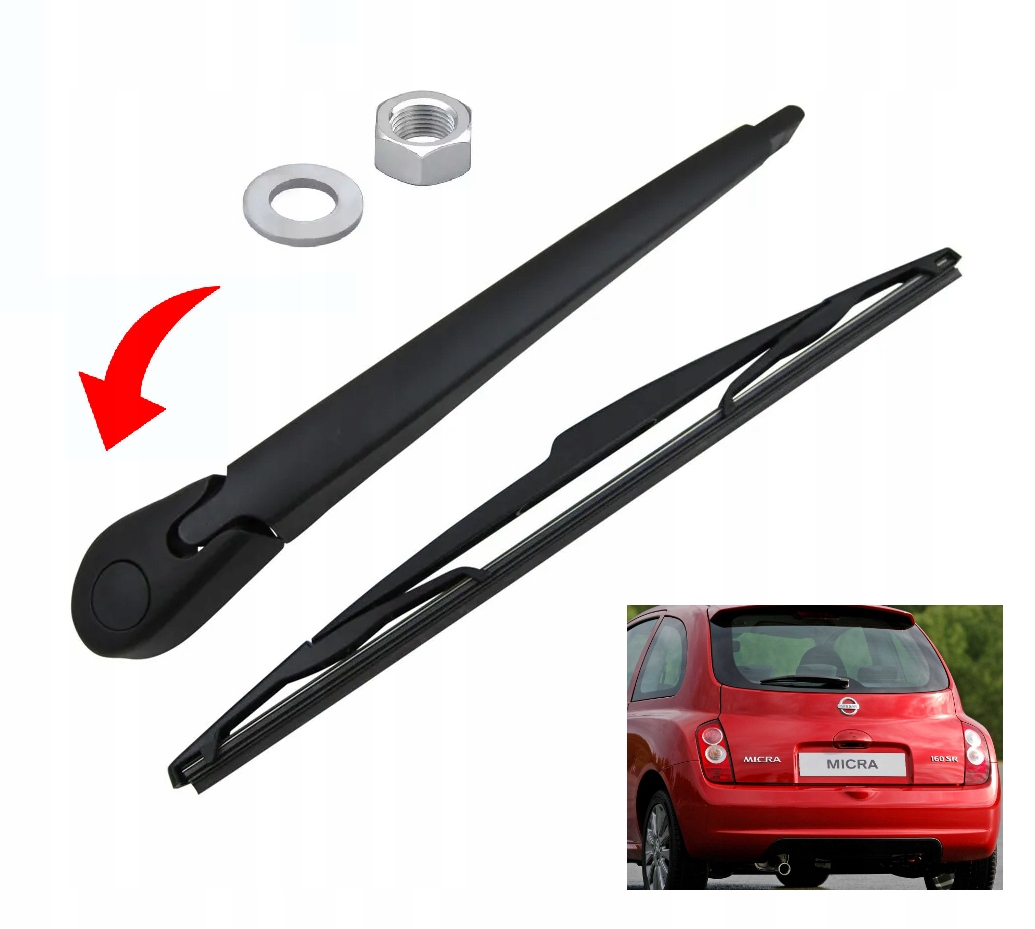 RAMIĘ WYCIERACZKA NA TYŁ NISSAN MICRA K12 02-10r