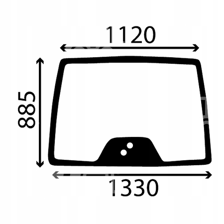 sklo Deutz Lamborghini Same přední 0.0105209020