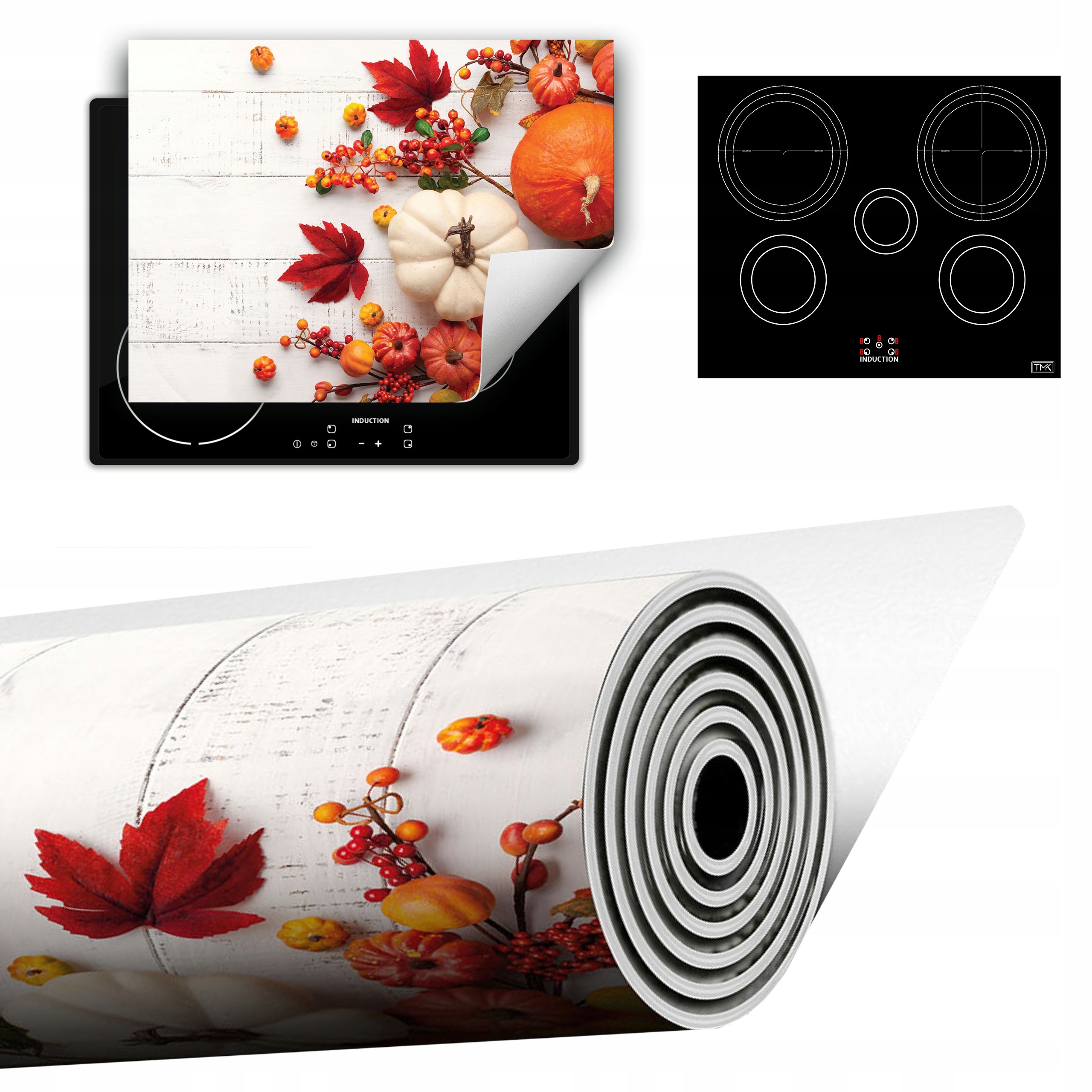 Vinylová Podložka Do Kuchyně Více Místa 70x52 podzim dřevo