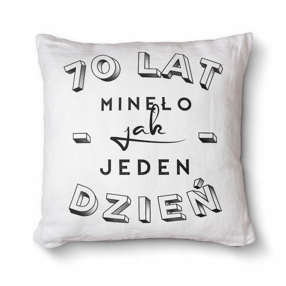 Foto polštář na stoličku 50x50 – 70 let uplynulo jako jeden den