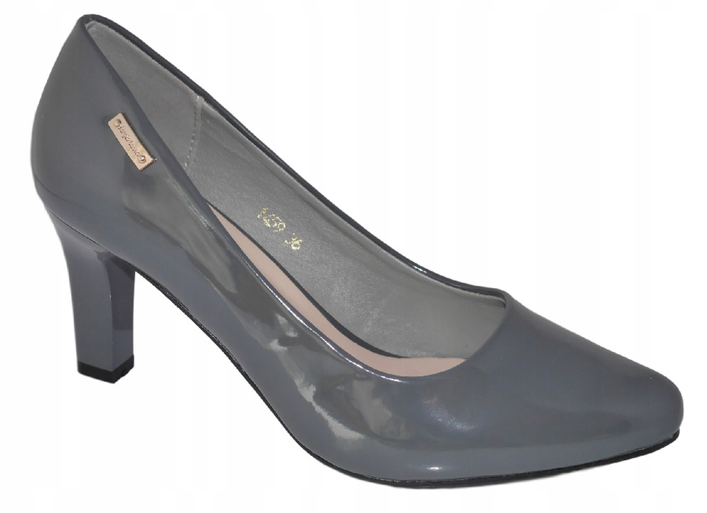 

Czółenka damskie lakier Sergio Leone 1459 c.sz r38