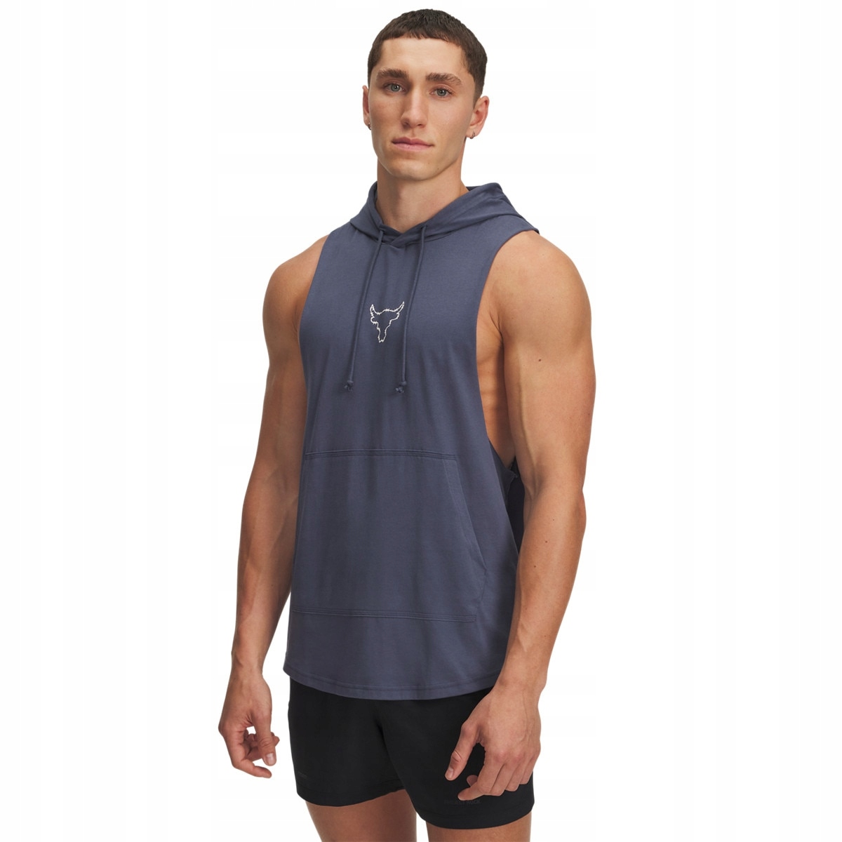 Męski top treningowy Under Armour Project Rock Q3PO Sl Hoodie S