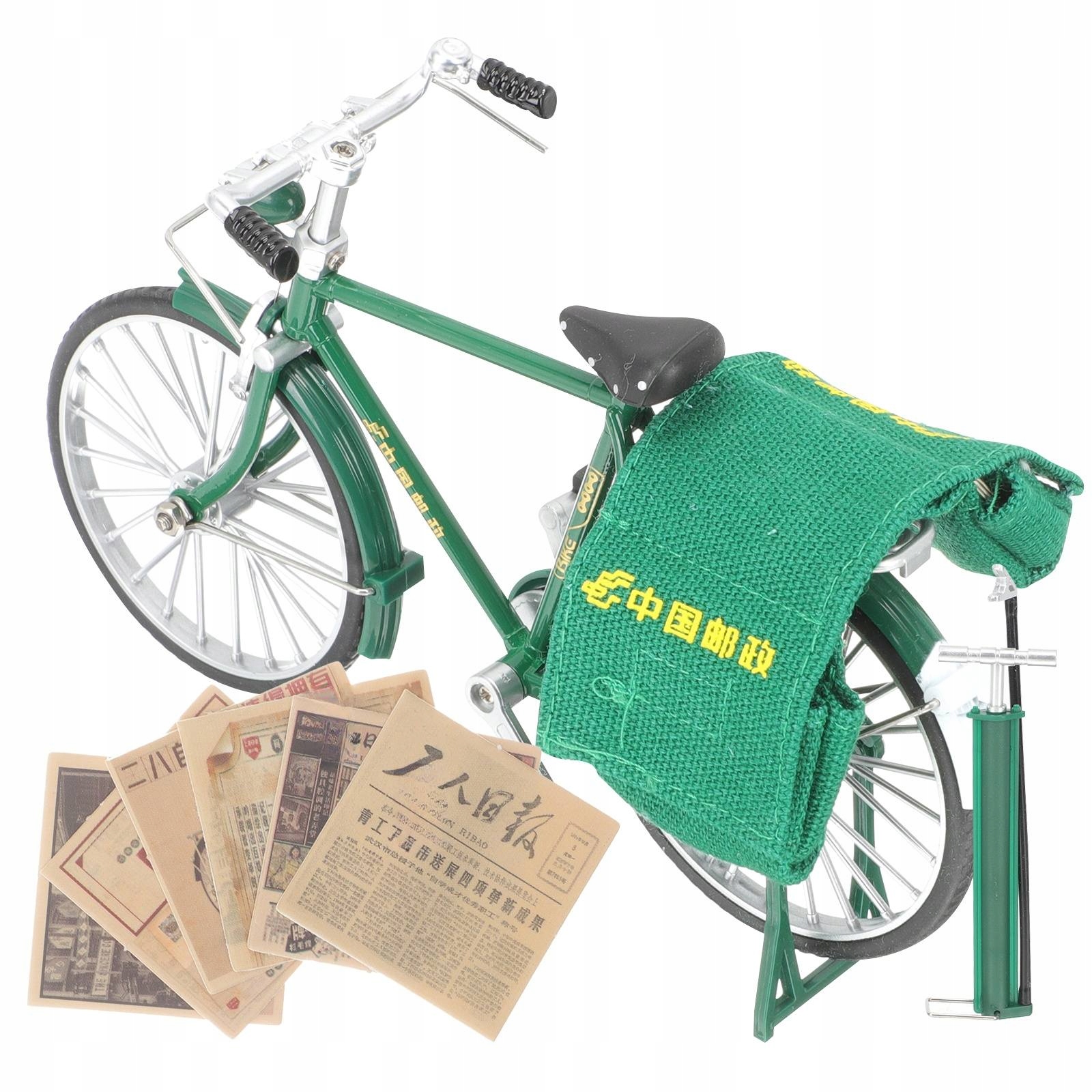 MODEL ROWERU W STYLU VINTAGE Z METALU – DEKORACJA NA BIURKO