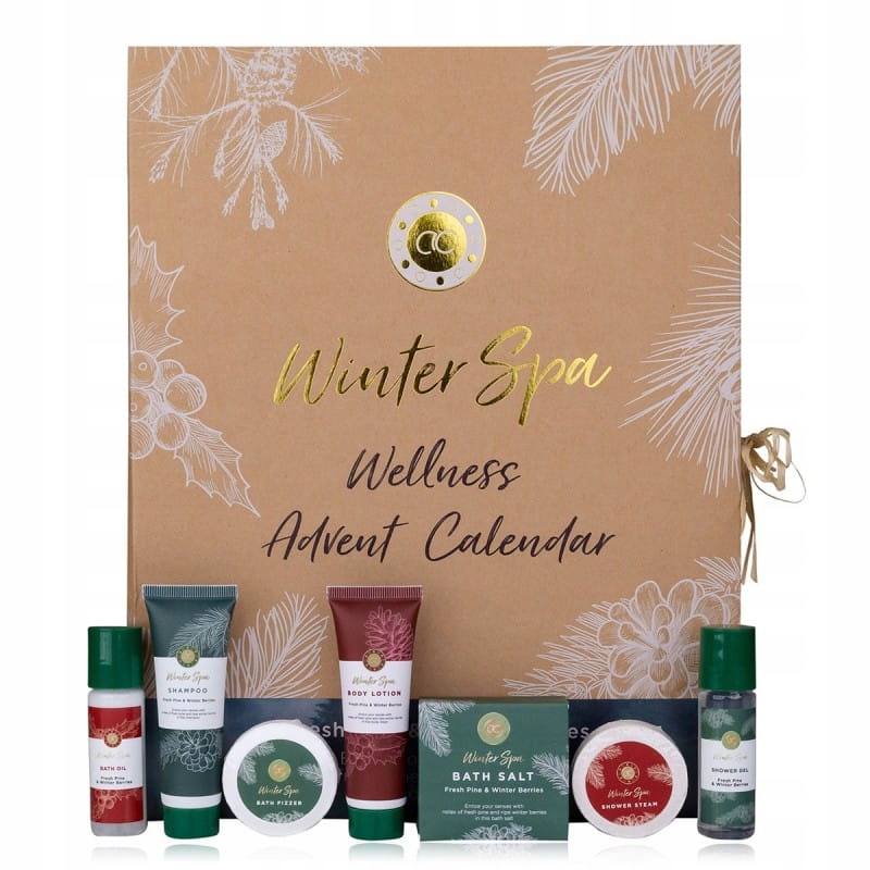 Адвент-календарь Accentra Winter Spa Wellness, 24 средства для ухода за телом
