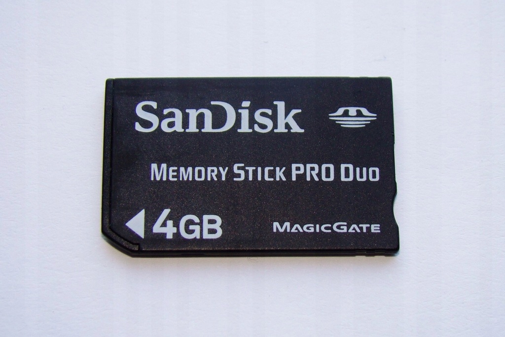 Karta pamięci MEMORY STICK PRO DUO 4 GB San Disk Magic Gate