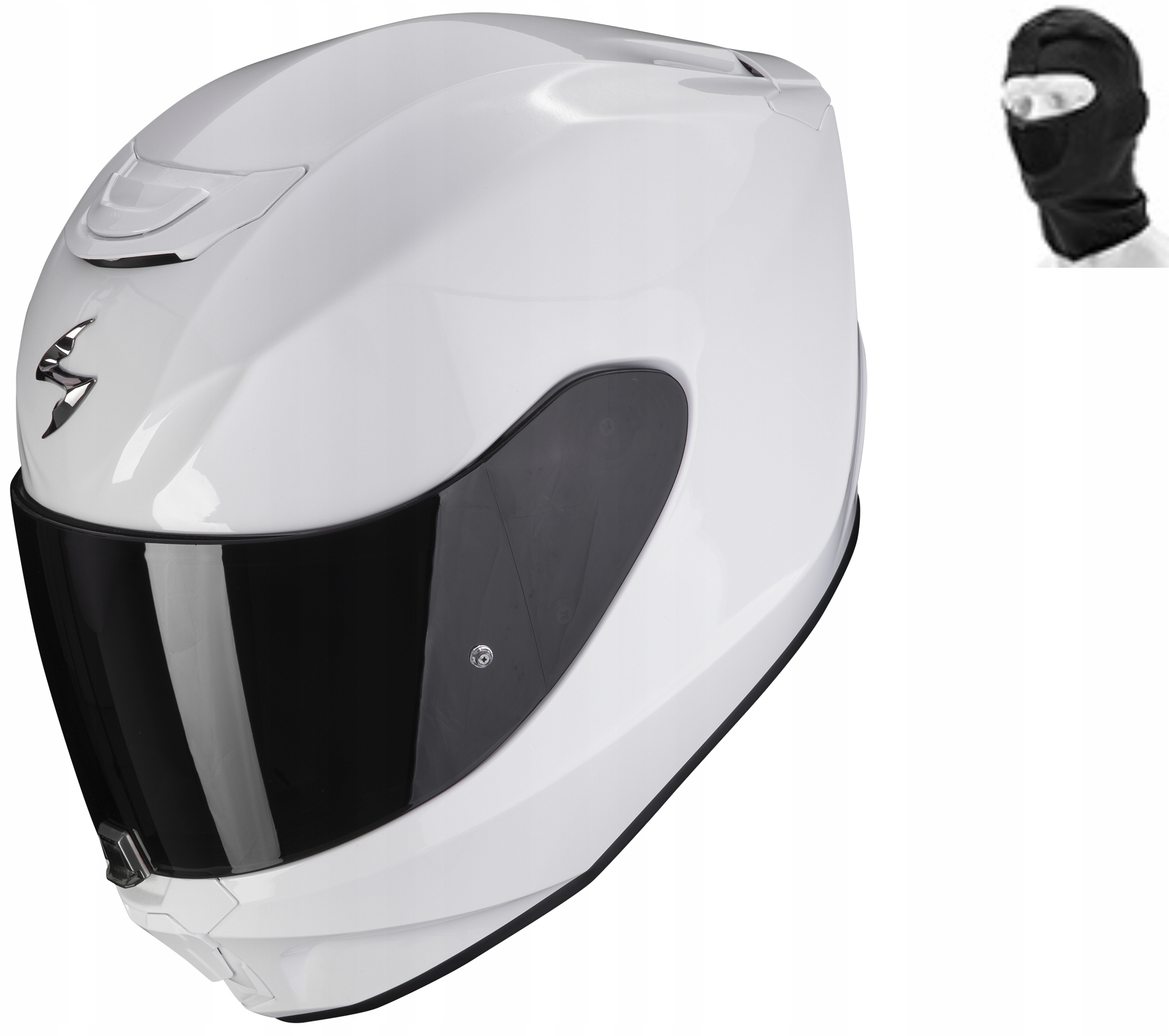 

Kask Scorpion Exo-391 biały XL model 2023