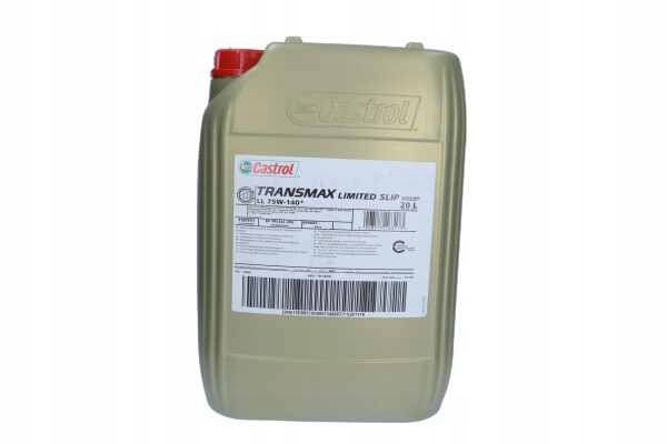 OLEJ CASTROL 75W140 20L TRANSMAX LIMITED SLIP LL