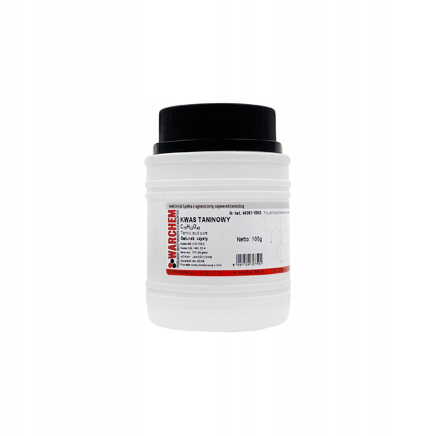 Kwas Taninowy czysty 100g
