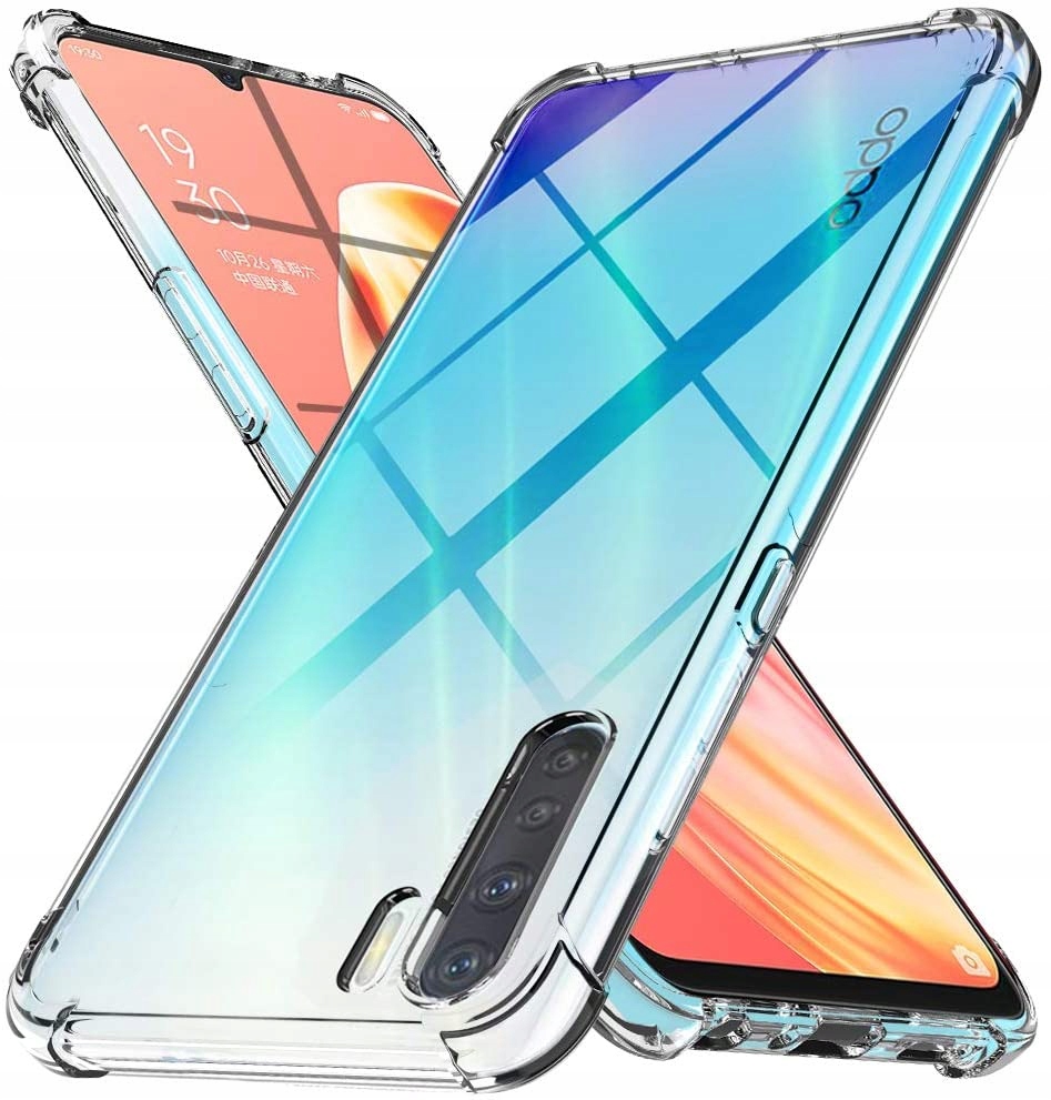 

Etui Pancerne Przezroczyste do Oppo A91