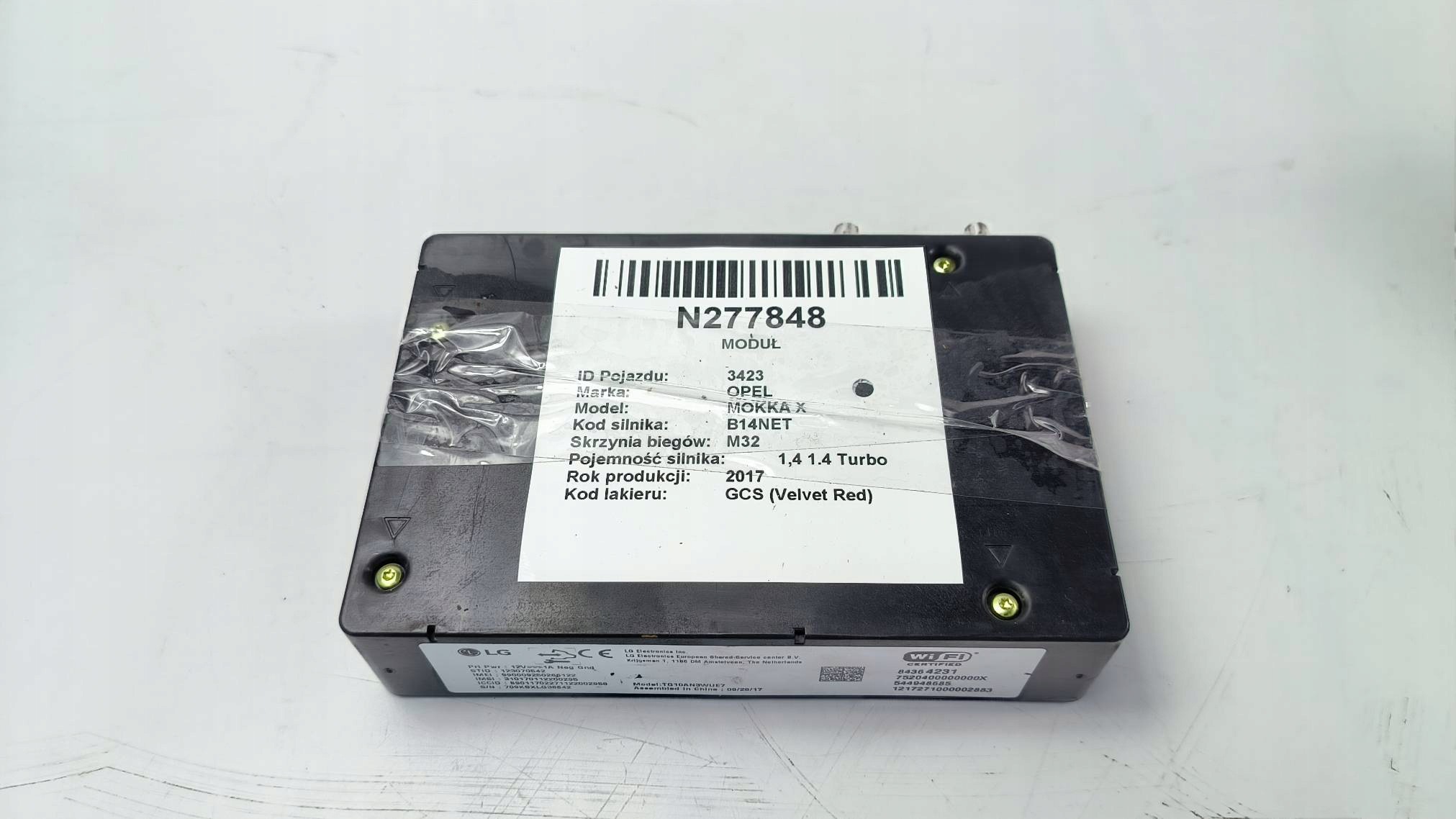 module WIFI 84364231 OPEL MOKKA X