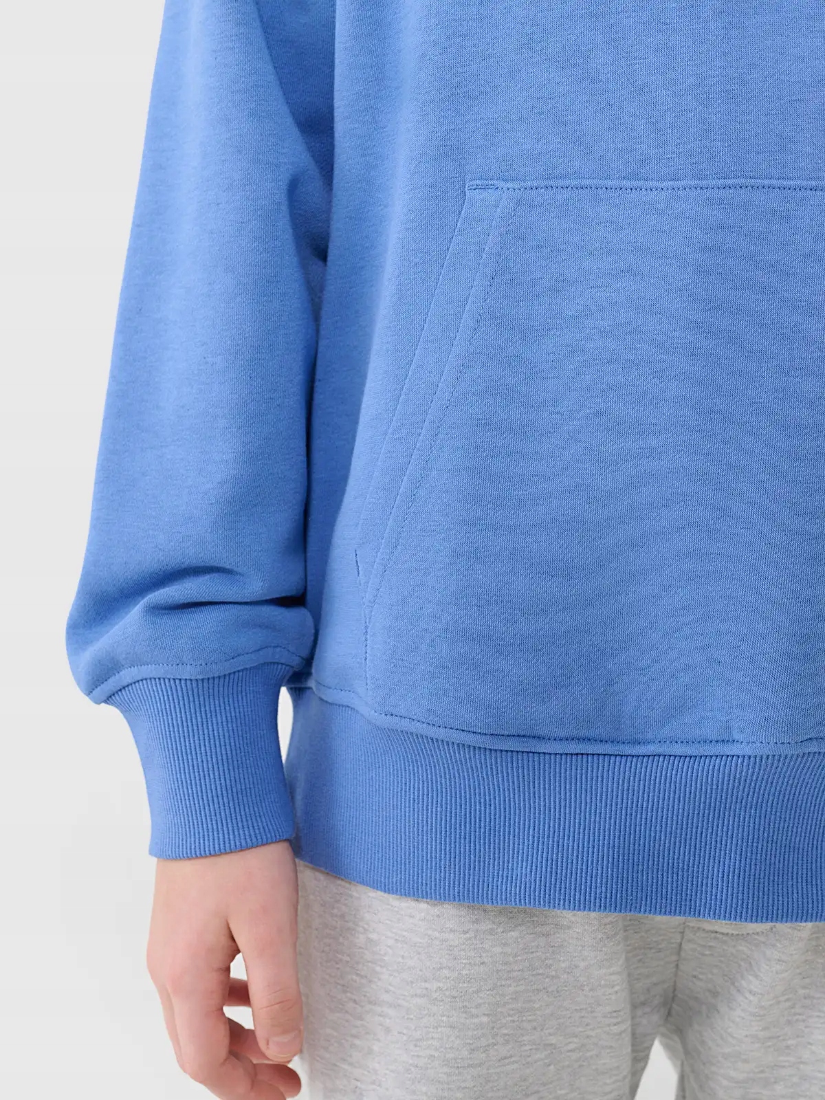 KOMPLET DRESOWY CHŁOPIĘCY 4F BLUZA + SPODNIE 152 Rodzaj kaptur