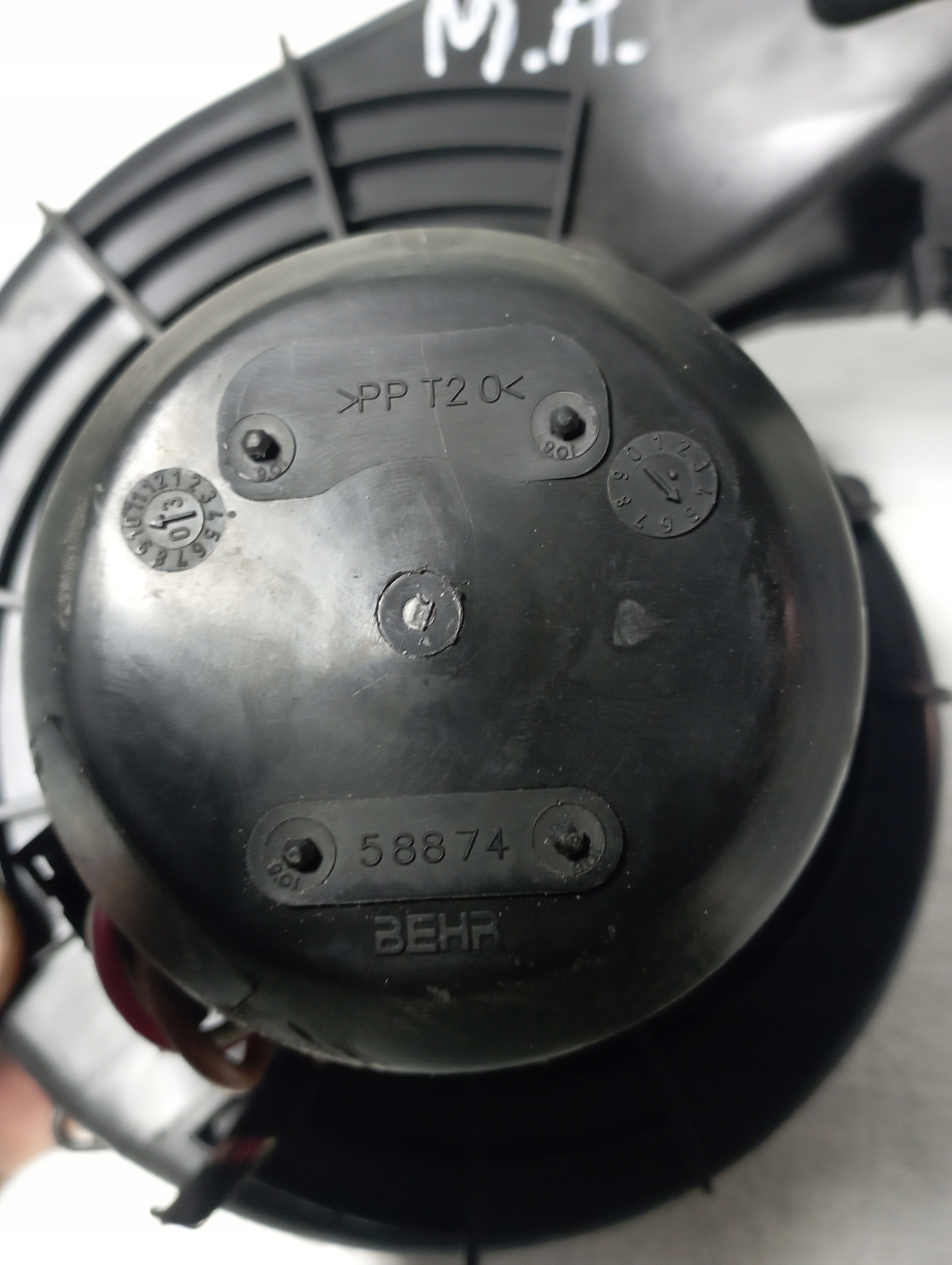heating OPEL MERIVA A 58874