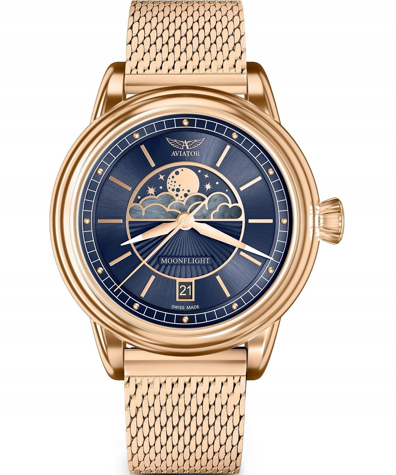 Dámské hodinky Aviator Douglas Moonflight Limited Edition