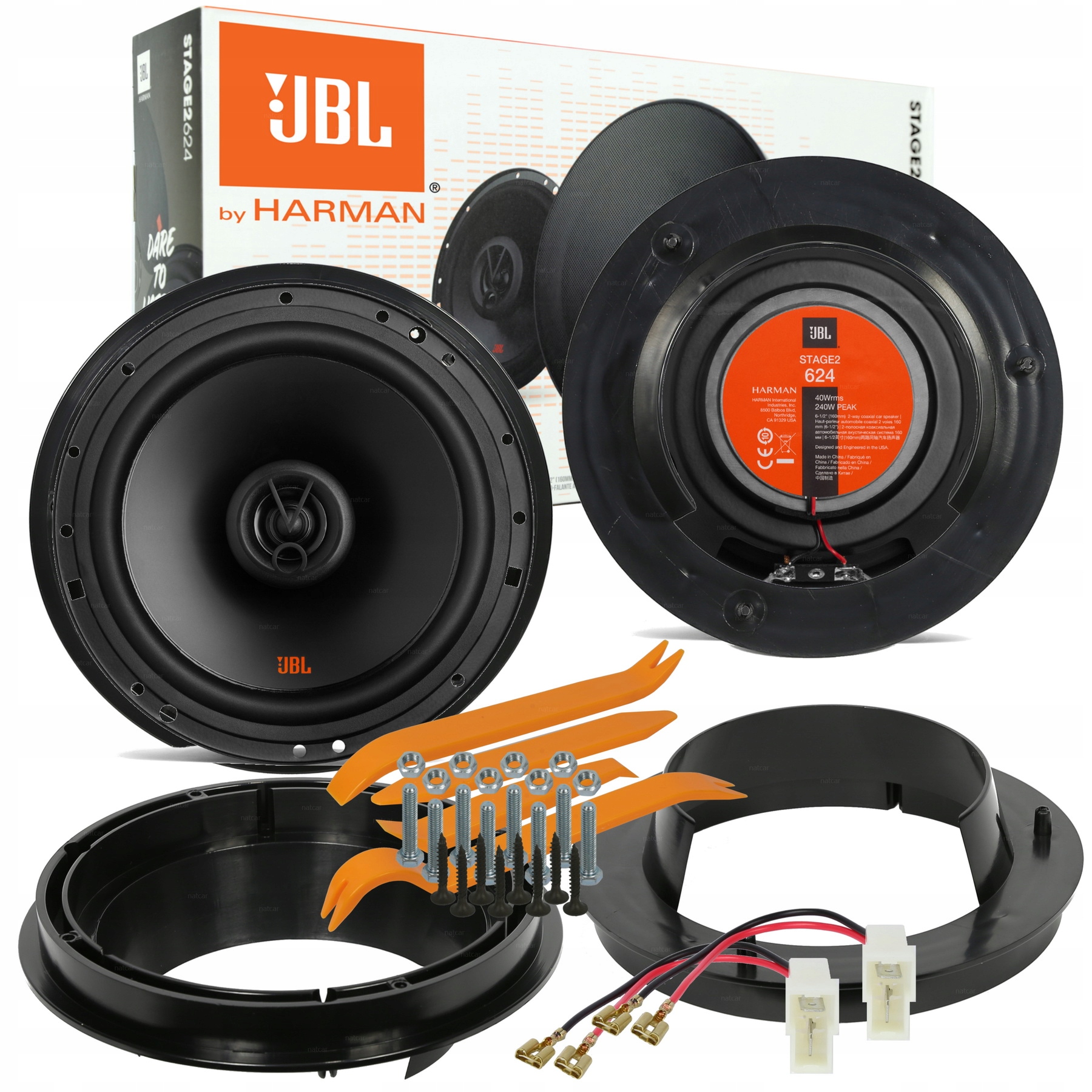 JBL STAGE2 624 GŁOŚNIKI SUZUKI GRAND VITARA JT DYS