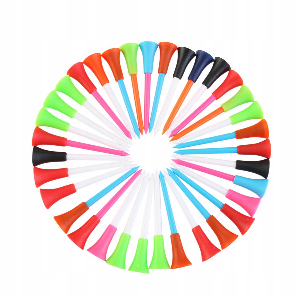 PLASTIKOWE TYCZKI GOLFOWE NIEZŁAMANE 83MM AKCESORIA GOLFOWE