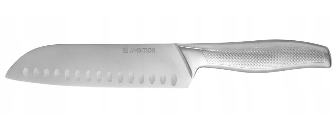 AMBITION NÓŻ SANTOKU ACERO STAL 17,5 CM 80385