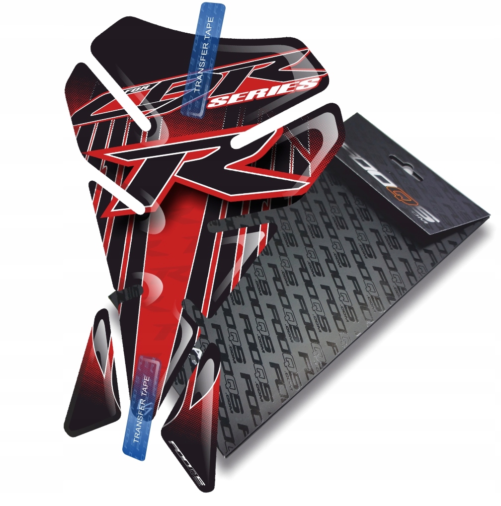 Tank-pad V1 od firmy Fooqs Honda Cbr 125 R 250 R 600 Rr 1000 Rr Červený