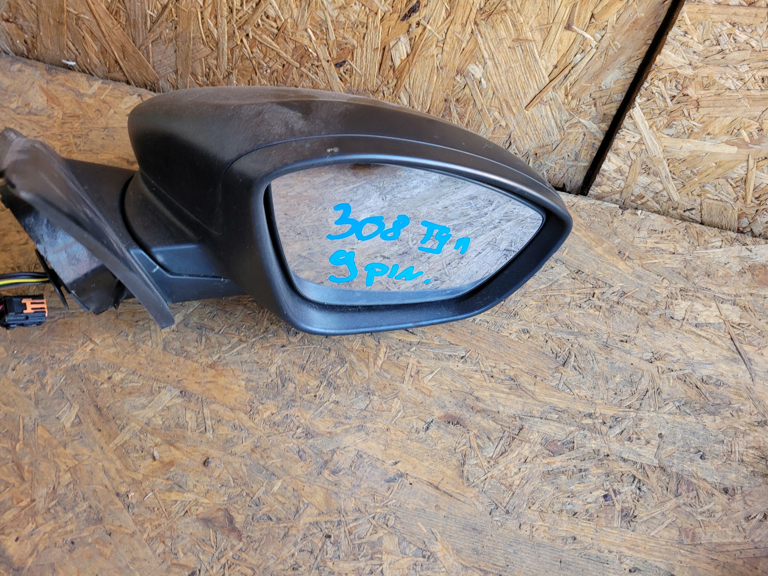 mirror exterior right PEUGEOT 308 T9 II 9PIN
