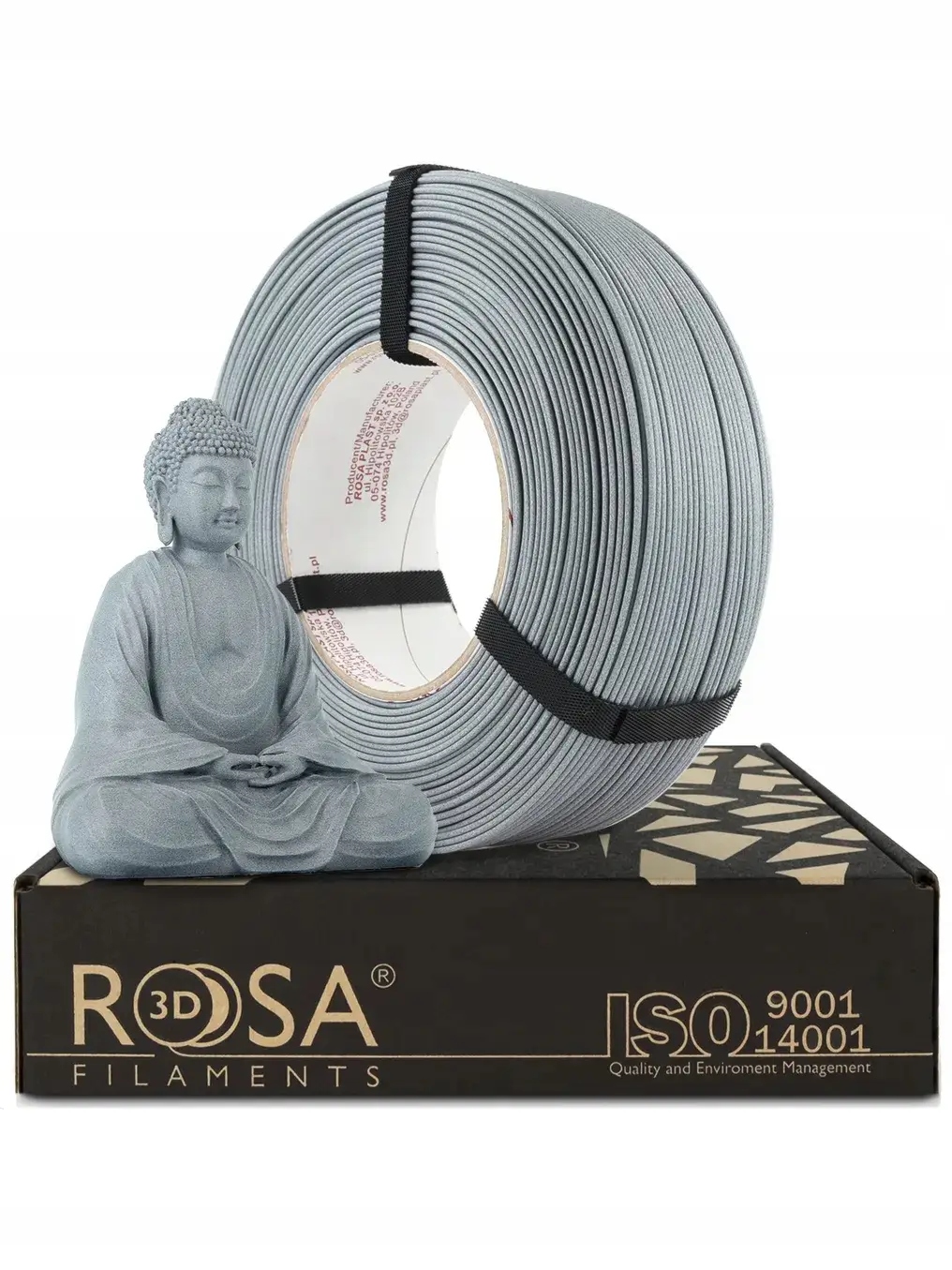 Filament ReFill PLA-CF Matt Rosa 3D 1.75mm Stone Cold Gray 1kg