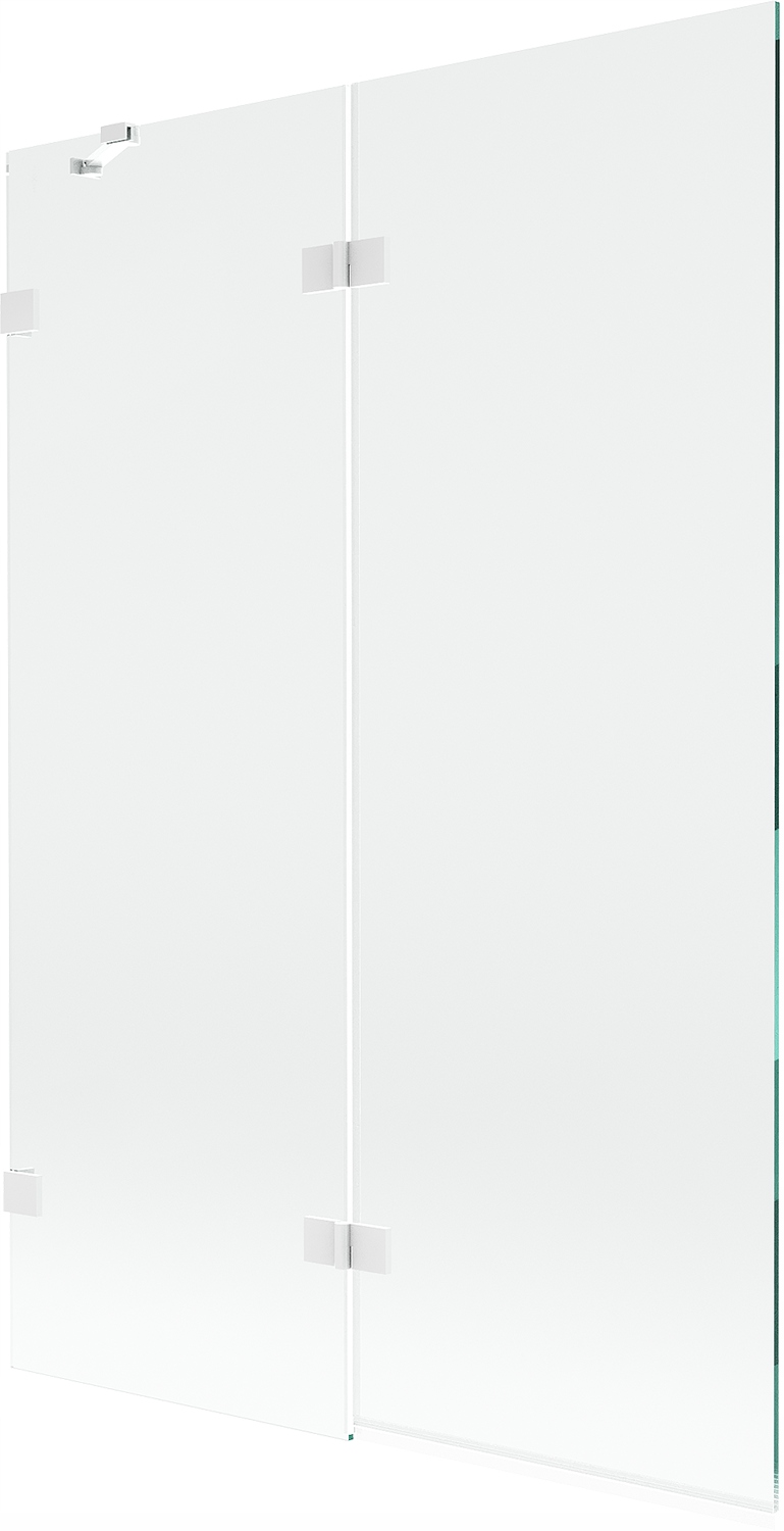 Mexen Lunar vanová zástěna, dvoukřídlá, levá 120 x 150 cm, transparentní, b
