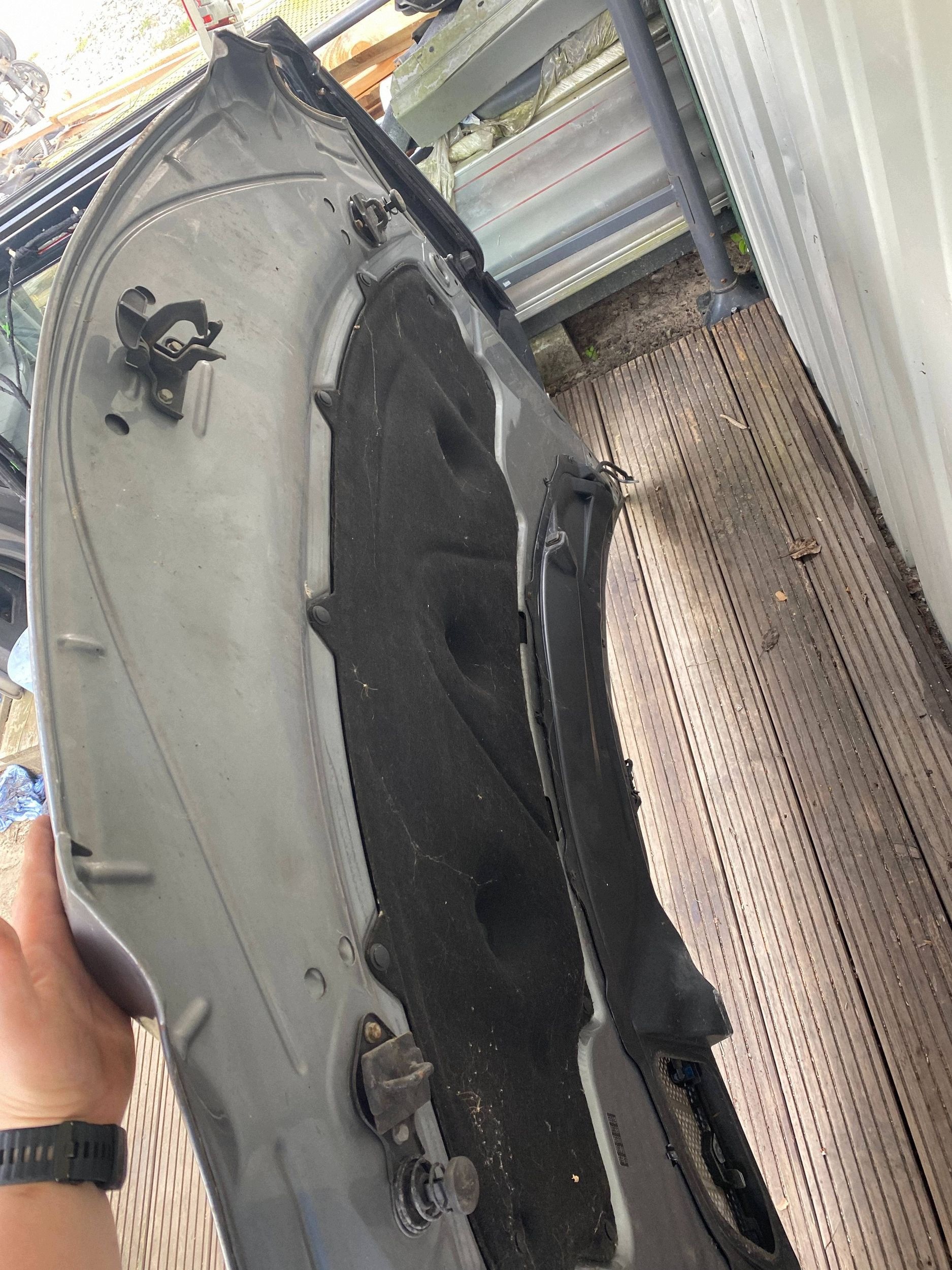 MERCEDES ML W164 LIFT complete bonnet front cover C792