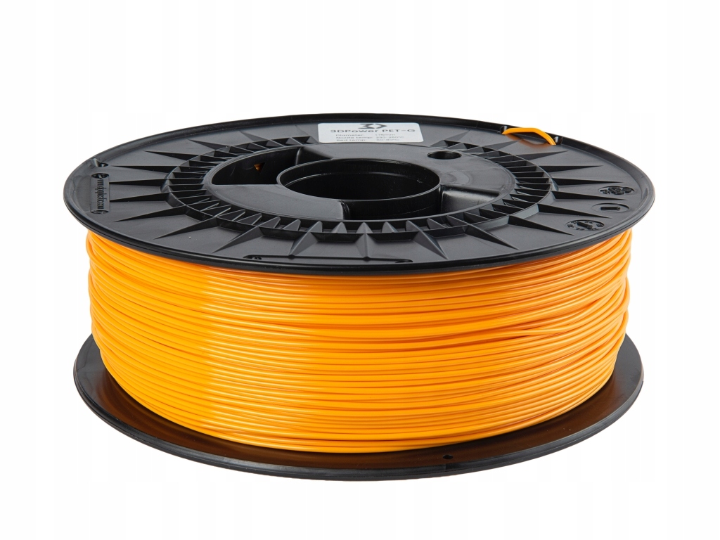Filament 3DPower Basic PET-G 1.75mm Pomarańcz 1kg Kod producenta 3DP138