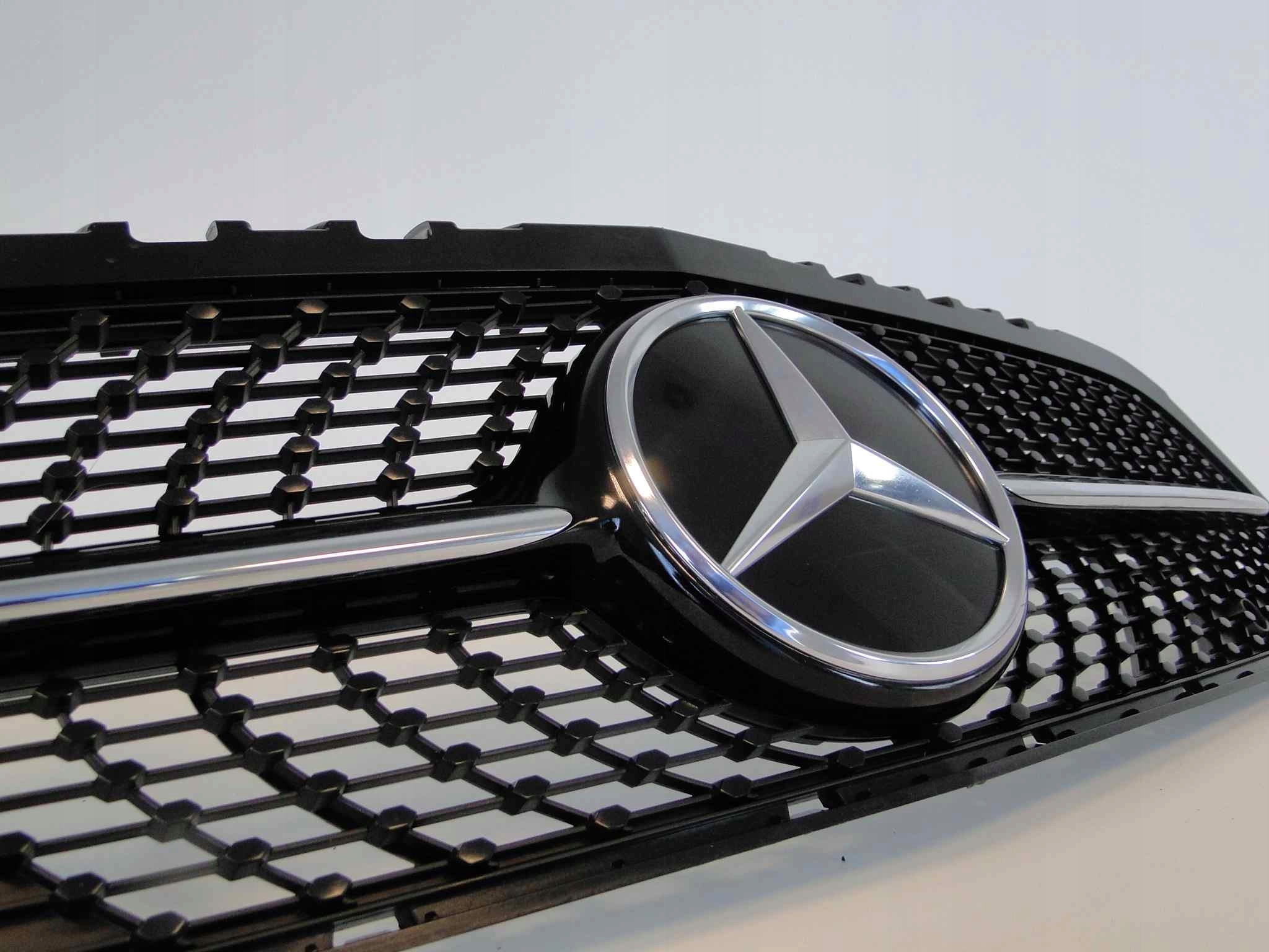 MERCEDES CLA 118 GRILL ATRAPA DIAMENT KAMERA ORYG Strona zabudowy przód