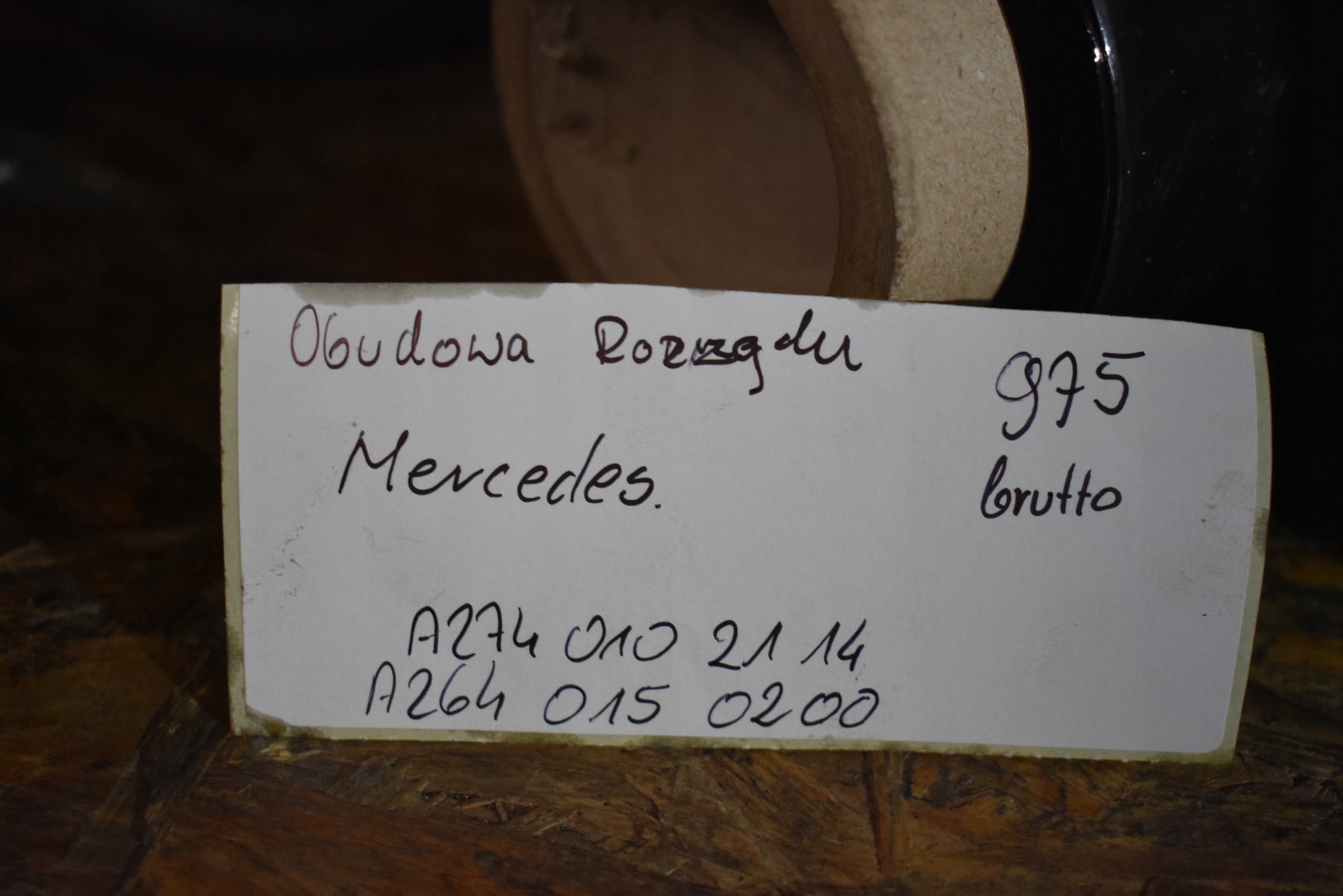 IDEALNA COUVERCLE CARTER DISTRIBUTION MERCEDES 1