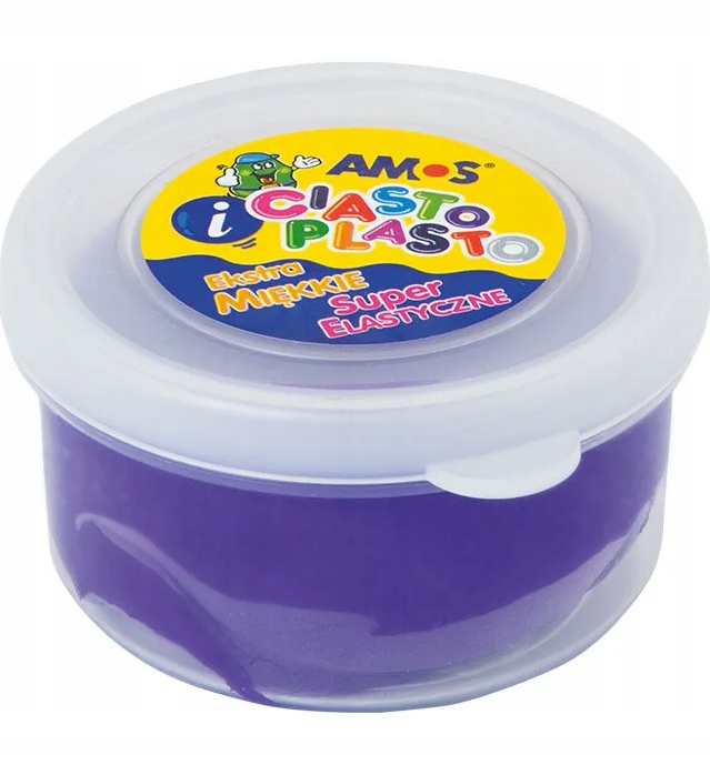 

Masa plastyczna Amos Ciasto Plasto 30 g fioletowa