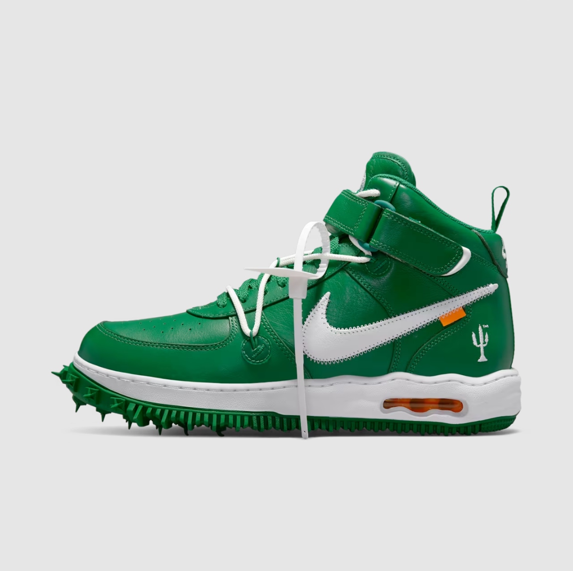 Buty Nike Air Force 1 Mid x Off-White Pine Green DR0500-300 r.43