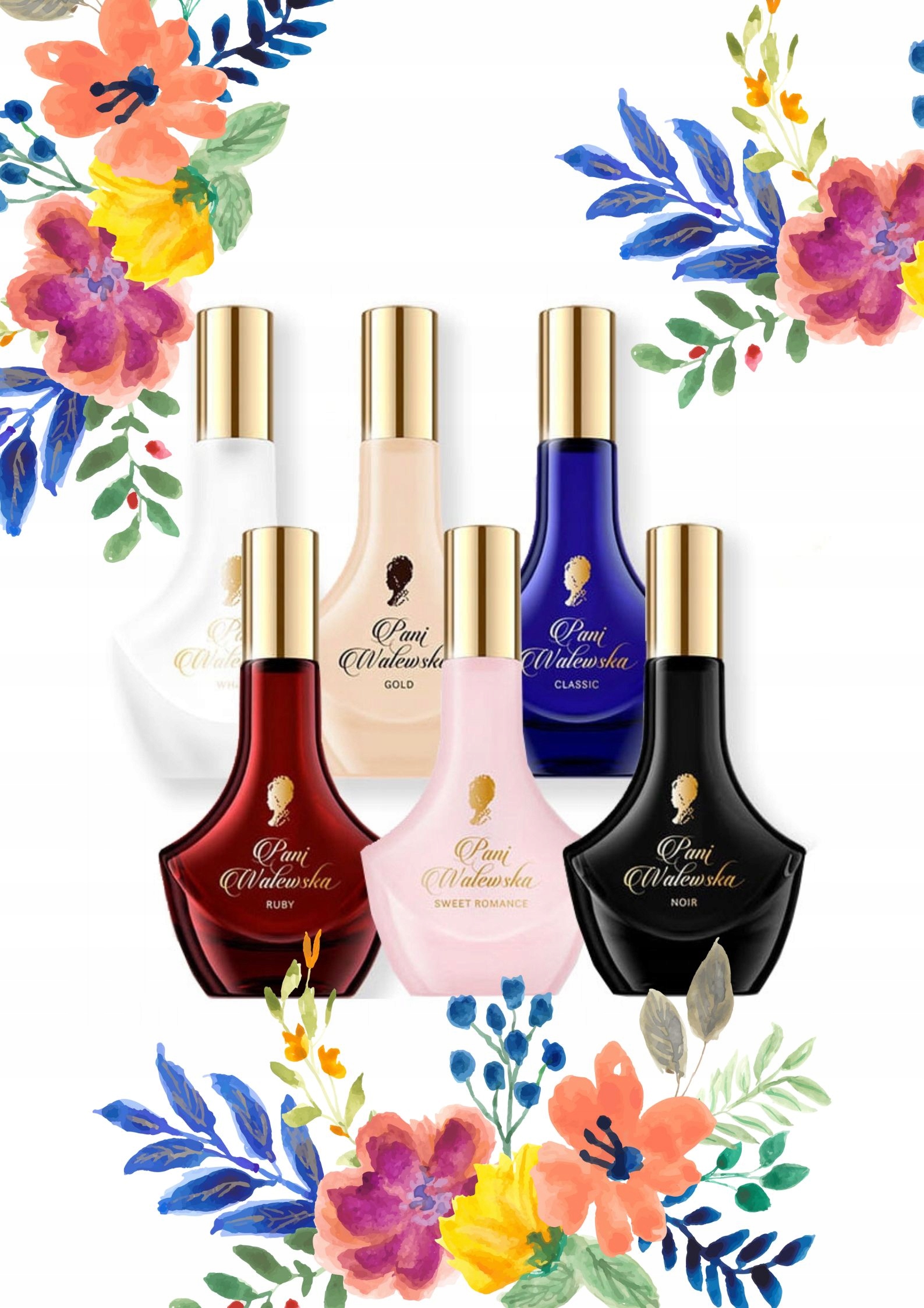 Zestaw Perfumy Pani Walewska MIX Wszystkie 6X30ML