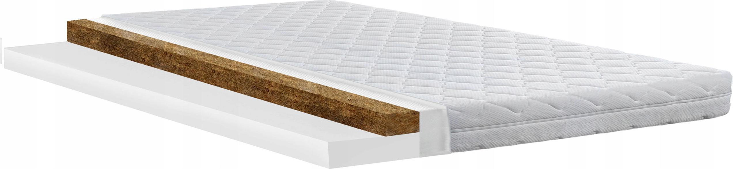 Matrac 120x160 hypoalergénny visco kokos 6 cm, mäkký povrch H1