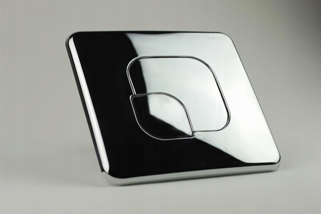 Chromované splachovací tlačítko pro Wc Siamp