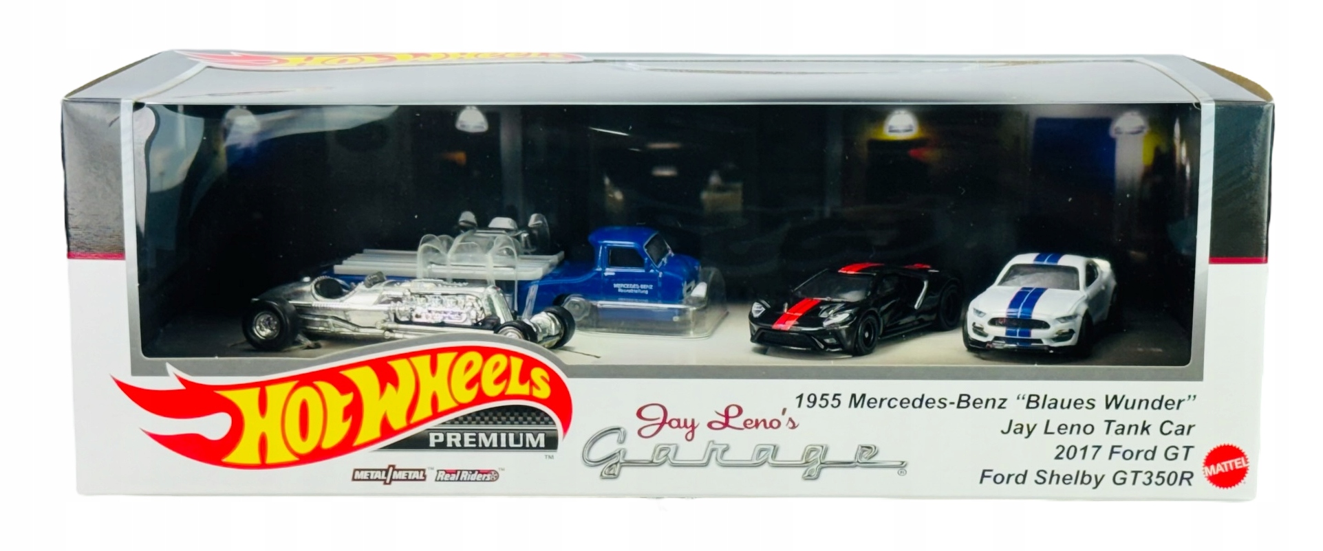 Hot Wheels Premium Jay Leno's Garage Diorama
