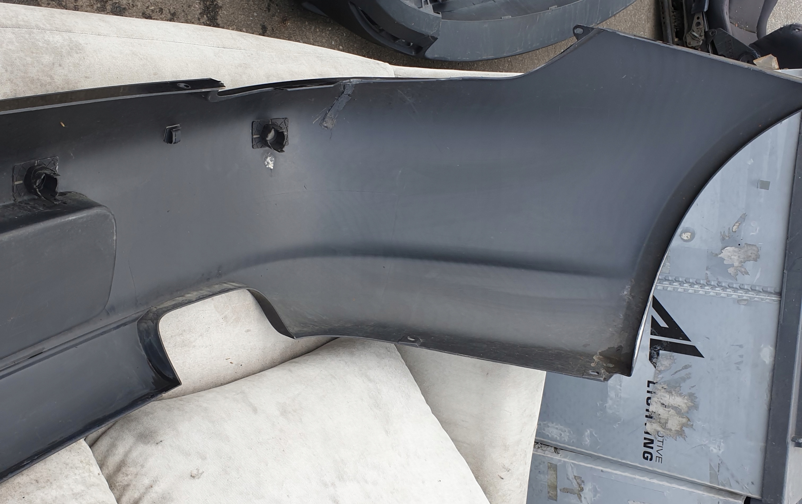 bumper rear part rear Porsche Carrera 911 997 OE