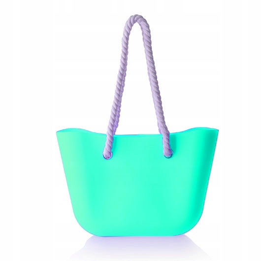

O Torba Gumowa Torebka Hobo Jelly Shopper Bag Tgla