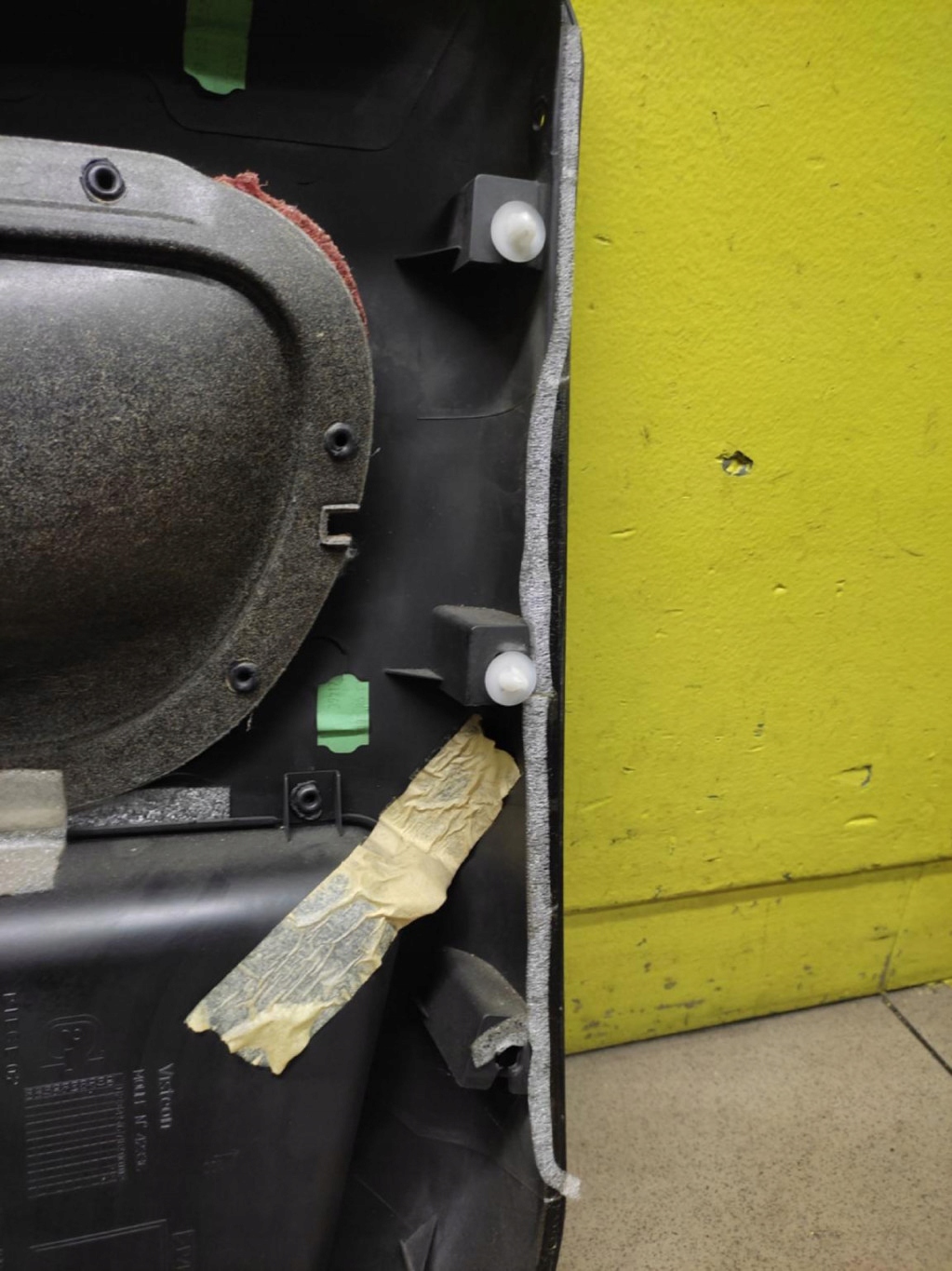 PEUGEOT 206 CC upholstery door left front