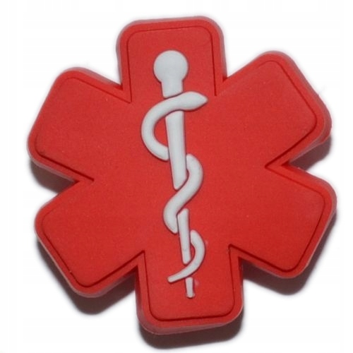 

Medyczne Przypinka do butów Laska Eskulap 4615