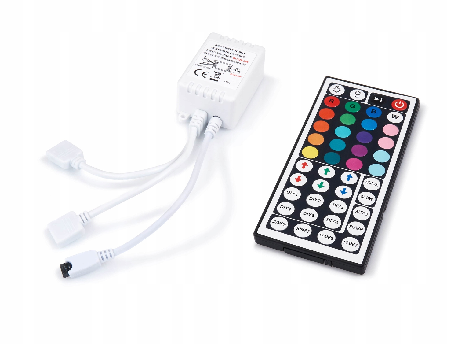 

Sterownik IR-RGB-44 144W Do Taśm Led Rgb Kontroler