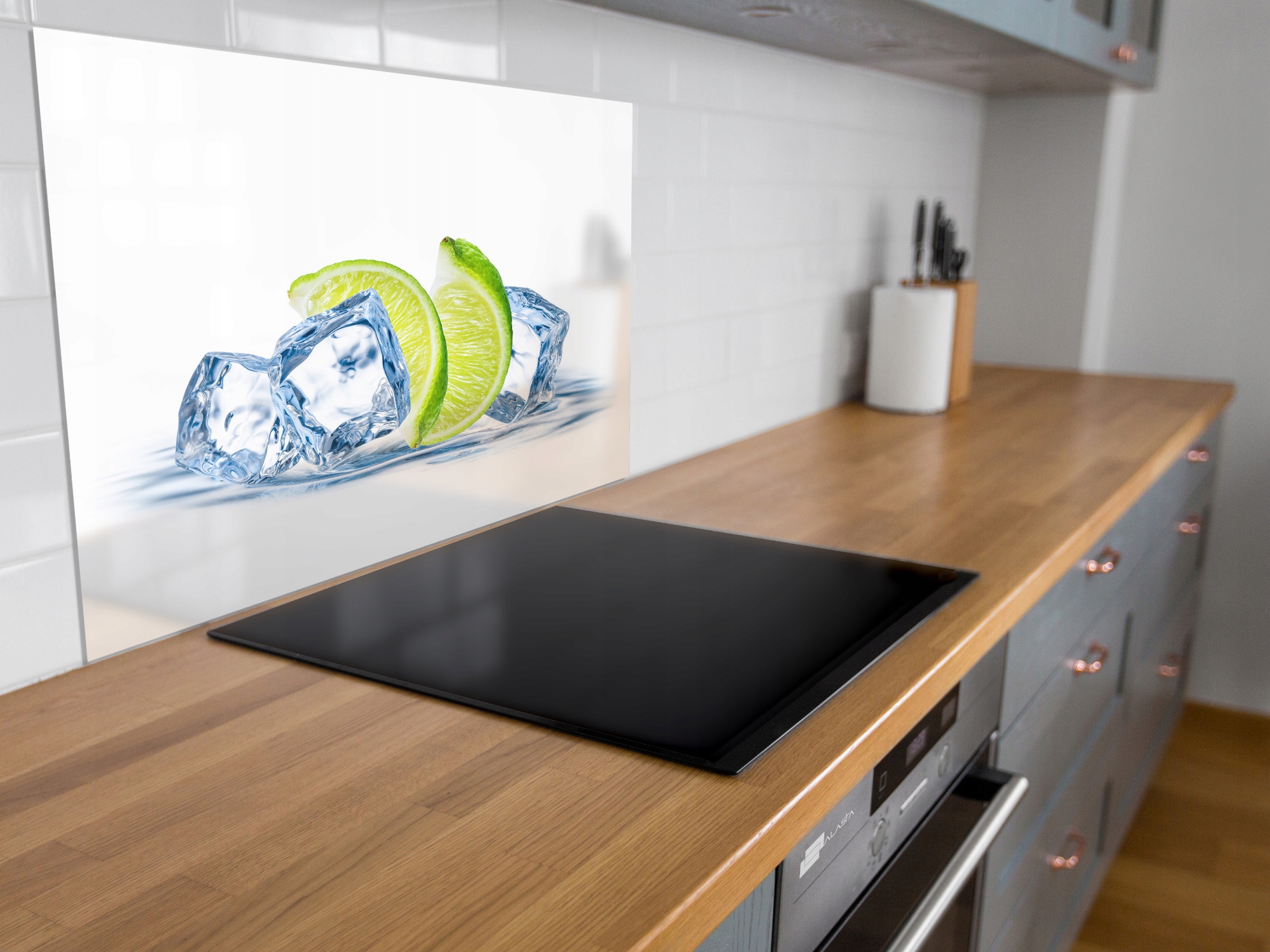 Panel do Kuchni Szkło 90x70 + Gratis Długość 70 cm