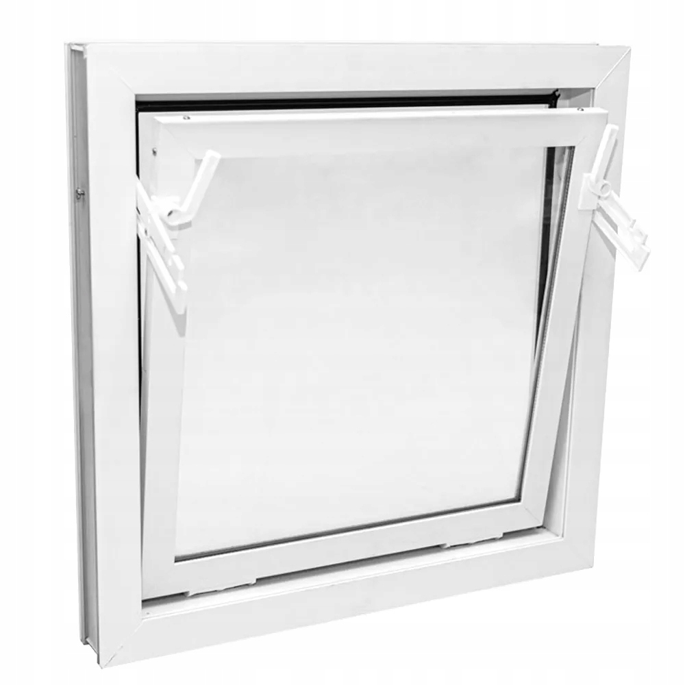 Okno PCV Inwentarskie Gospodarcze Okno na wymiar do piwnic 1200X600mm Białe Marka OMNIokno