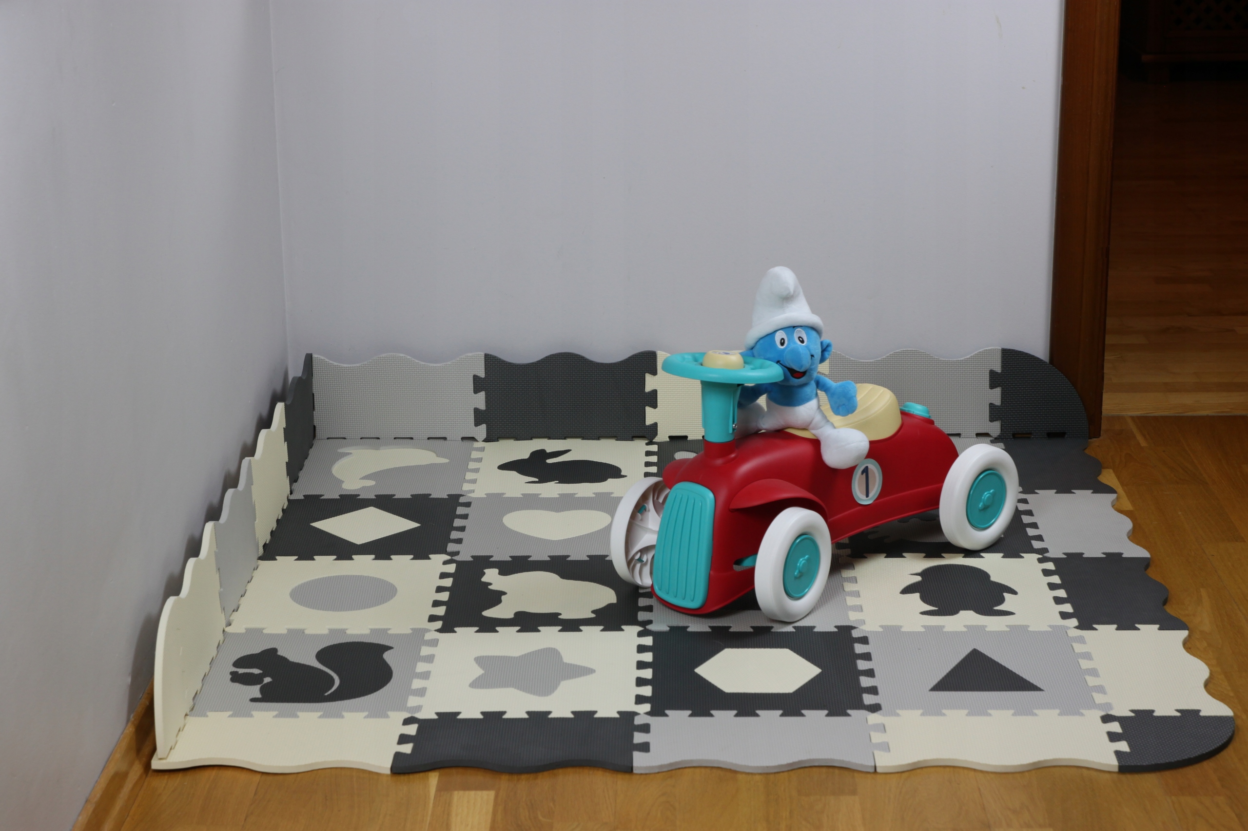 Edukacyjna Mata Piankowa Puzzle Kojec 3w1 150x150 Materiał pianka