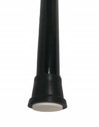 DRĄŻEK do zasłony prysznicowej 140-250 CZARNY 27mm Średnica 27 mm